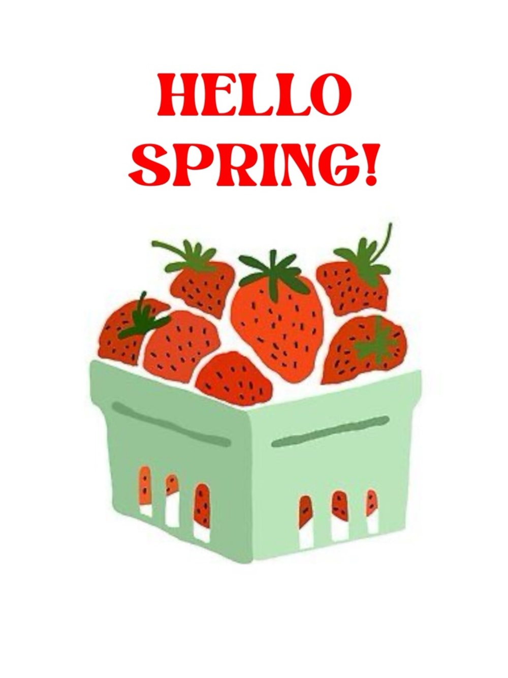 🍓 Hello Spring! 🍓